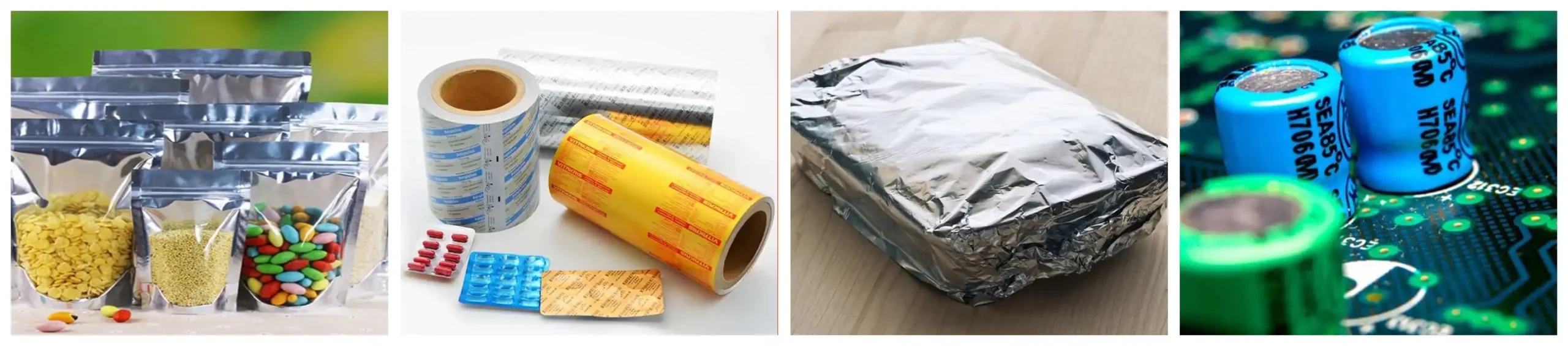 1070 aluminum foil for capacitors, transformers, and electrical cables, packaging applications, thermal and electrical qualities