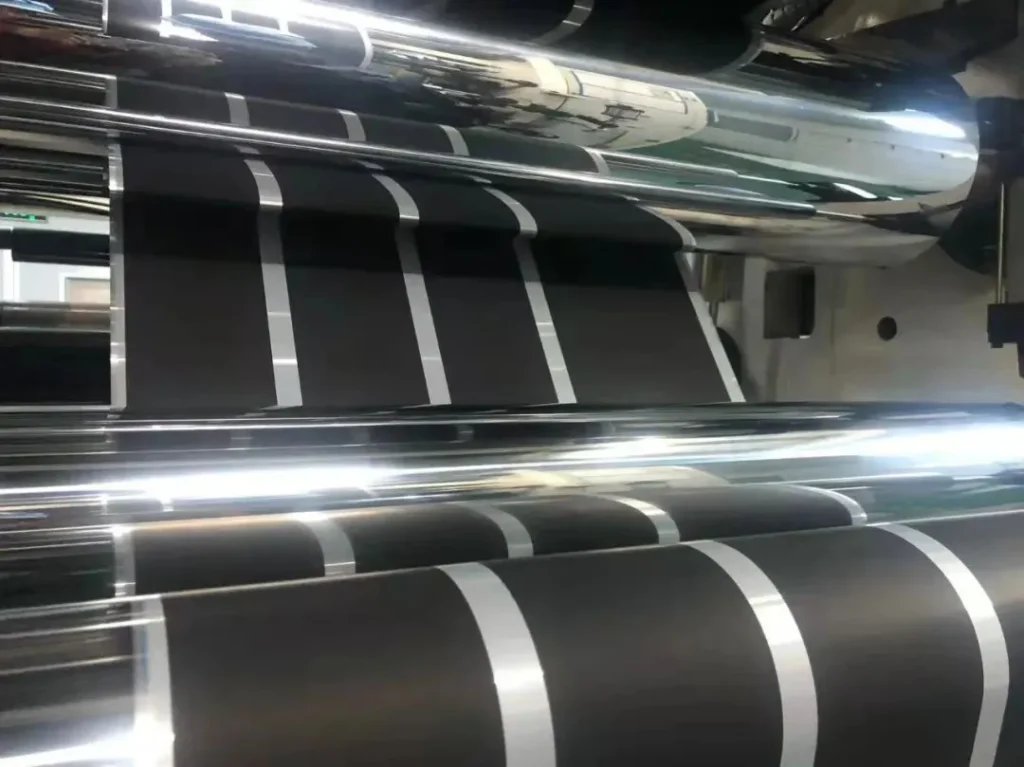 manufacturing of carbon coated aluminum foil