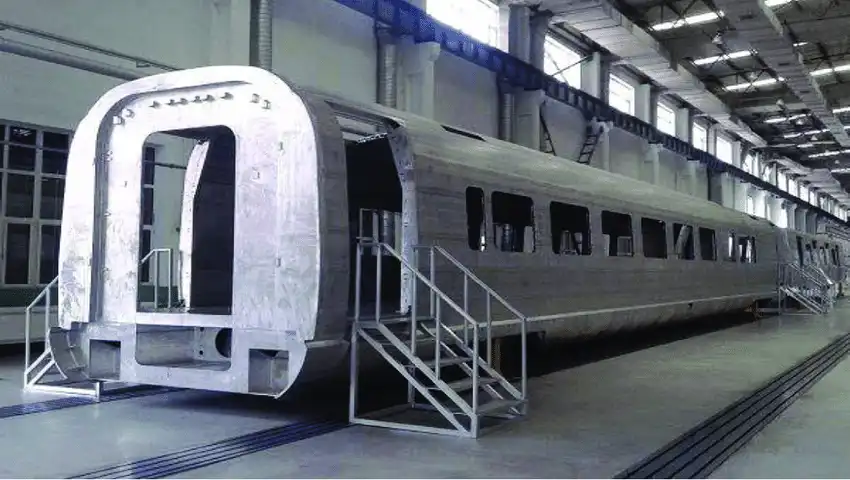 aluminum coil in railway industry