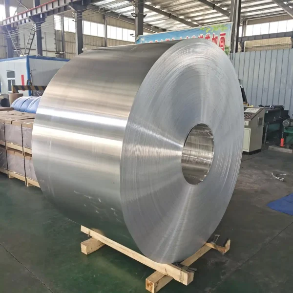 Aluminum coil for insulated pipe