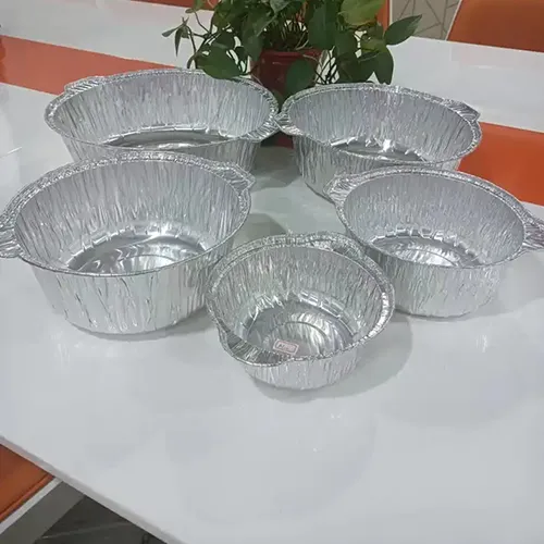 aluminum foil bowl