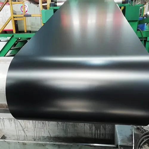 black anodized aluminum coil