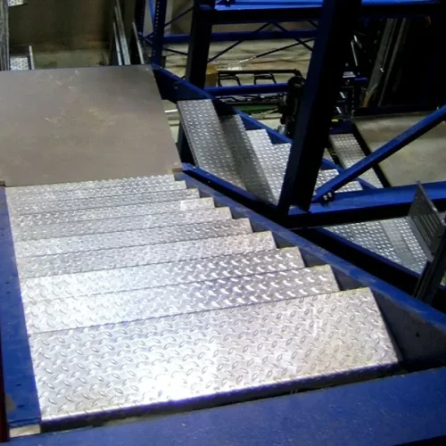 aluminum checkered coil for stairs