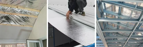 Waterproof aluminum foil for roof