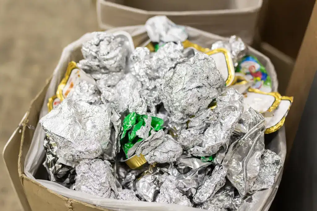 Recycled Aluminum Foil Colored