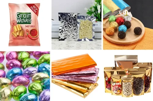 applications of aluminum foil for snack packaging