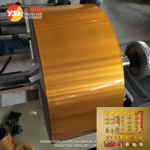 Gold Candy Wrapper