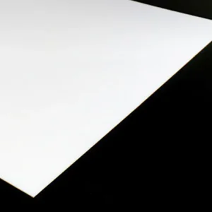 white aluminum sheet