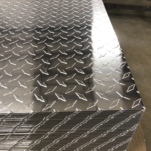 polished aluminum sheet texture